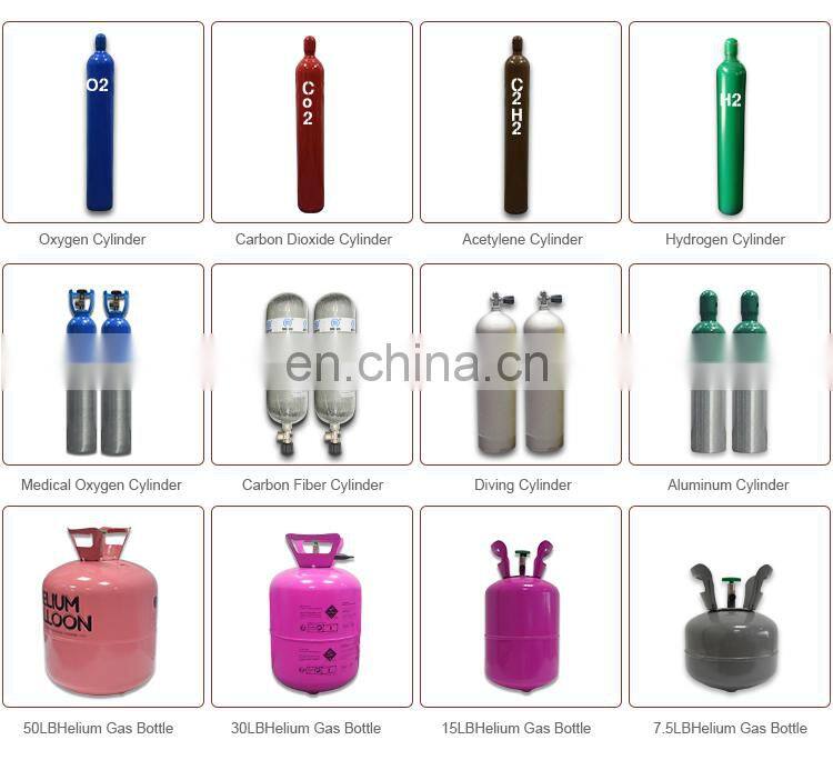 China 25E Thread Valve Nitrogen Gas Cylinder
