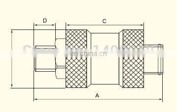 GOGO ATC Pneumatic air Pipe control switch ftting hand manual slide valve Male to Female 1/2 inch BSPP MS-44MF