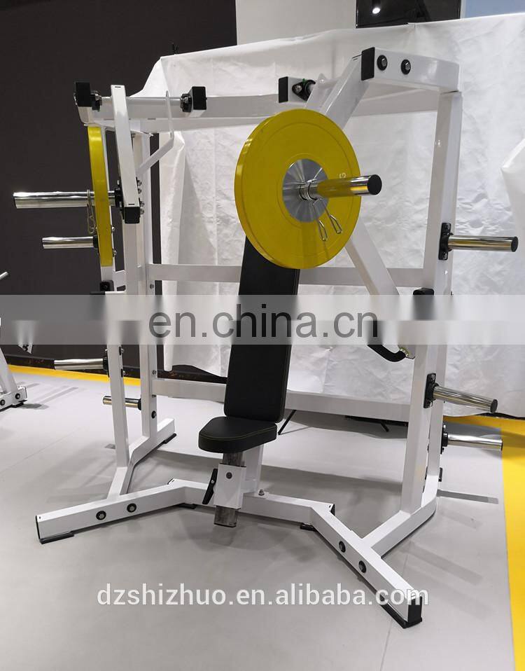 High quality good price hammer strength plate loaded sports fitness gym equipment Wide chest press machine for sale HB07