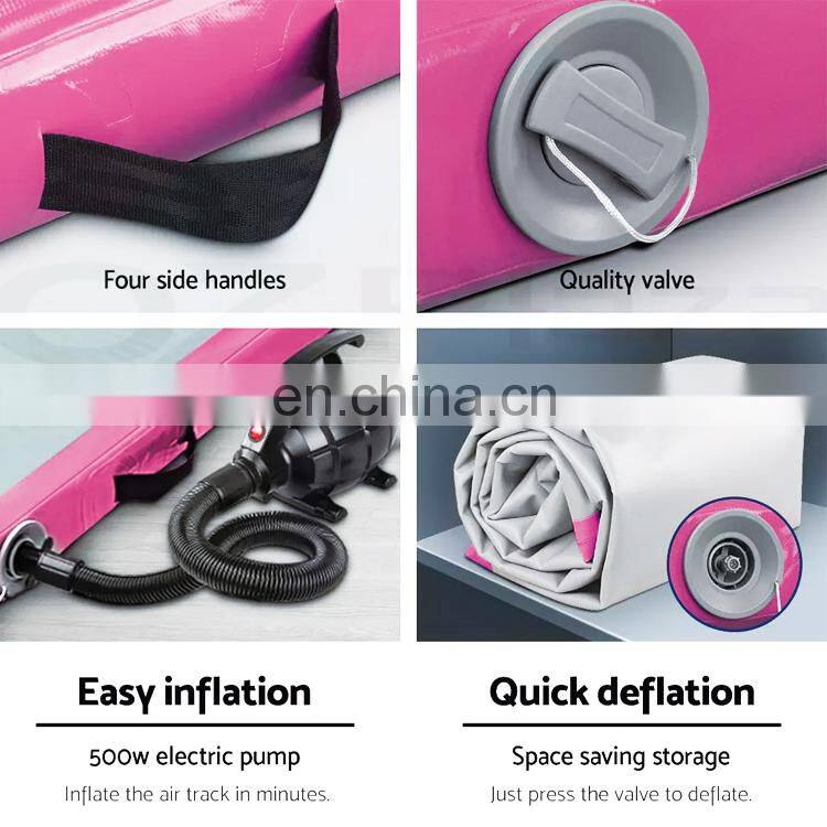 Popular Gymnastics Air Track Air Mattress Gymnastics With Durable Handles For sale