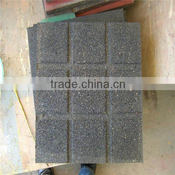 square rubber floor/colorful rubber floor