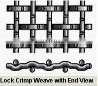 low price and high quality 304 stainless steel Crimped wire mesh(Anping factory & supplier)