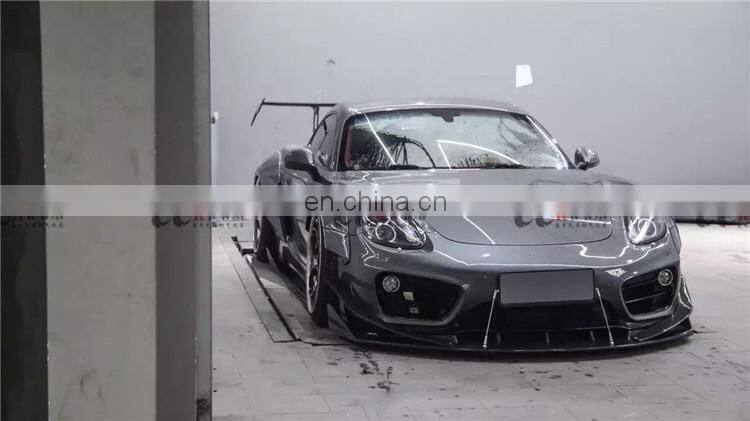 wide body kit for porsche cayman 981 boxster Body Parts