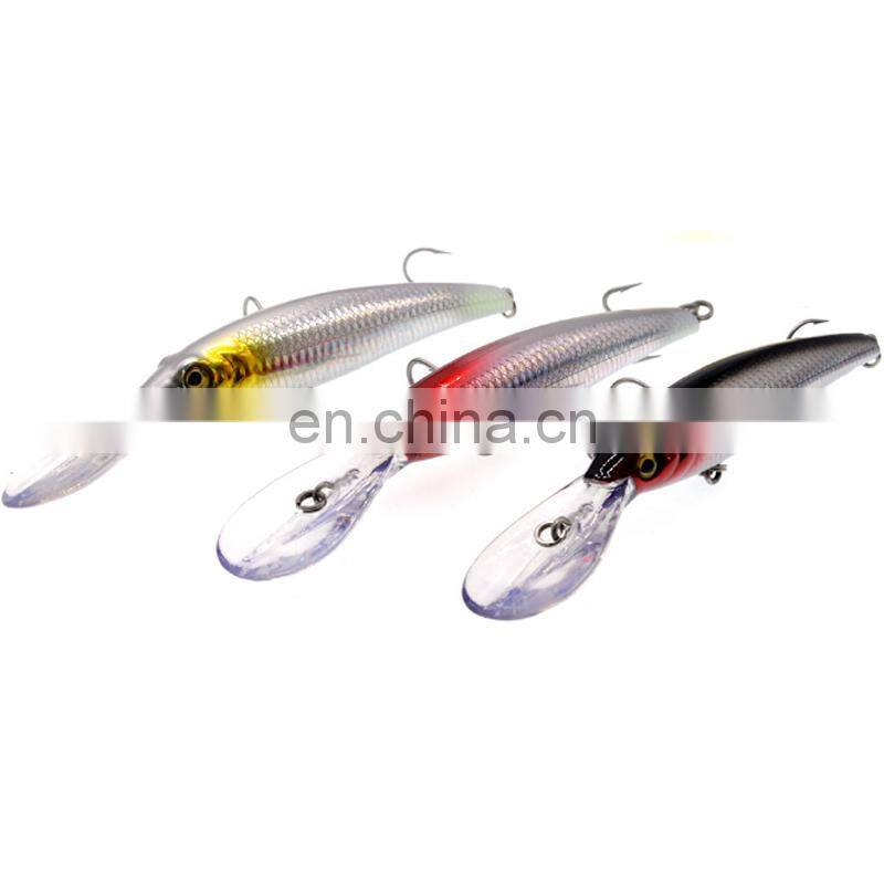 Amazon 19cm 55g Plastic Hard Lure long Minnow Pesca Fishing Tackle Isca Artificial Bait Crankbait 55g Minnow Swimbait