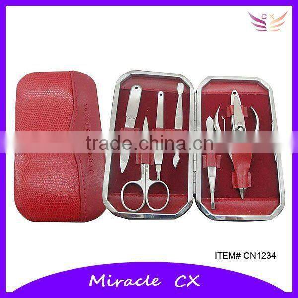 New arrival nice design of PU manicure case