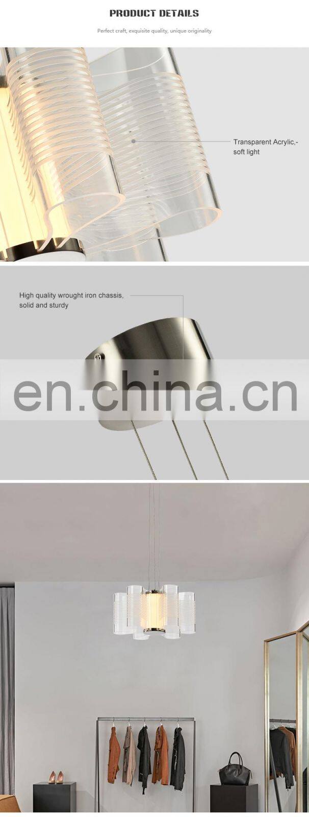 HUAYI High Quality American Simple Style Decoration 17W 29W Indoor Living Room LED Home Decor Light