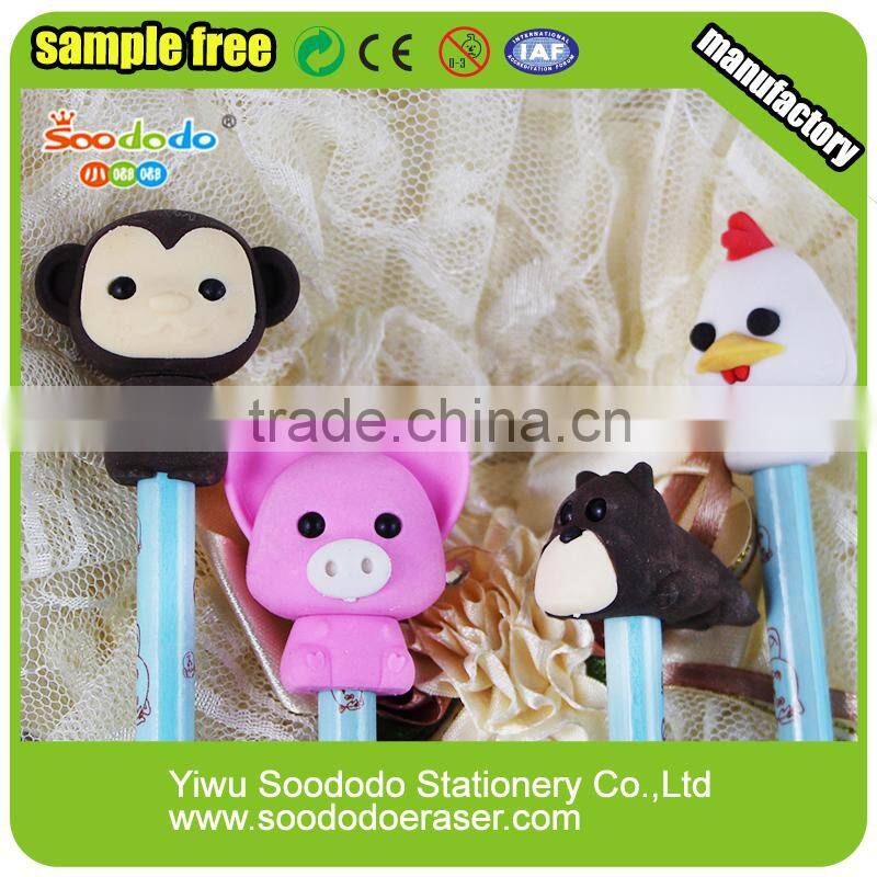 3d Pencil Toppers,Pencil Eraser