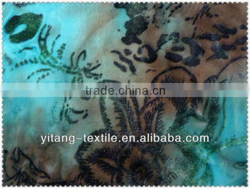 Top quality and cheap flocking fabric for garment