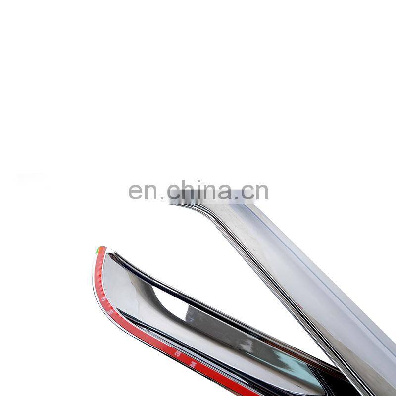 Chrome Sun Visor for Jeep Wrangler JL 18+ 4x4 Accessories Maiker Manufacturer Plating Rain Shield
