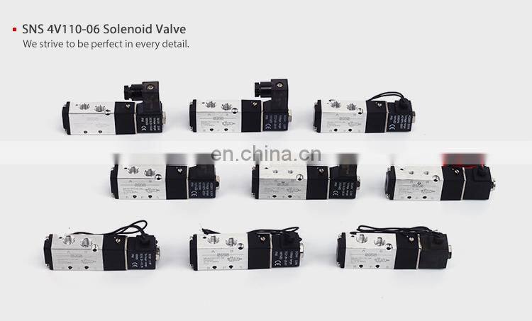 SNS 4V110-06 series directional hydraulic pump solenoid control stainless steel solenoid valve