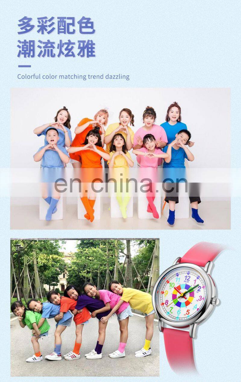 Utakata Kids Watch In Quartz Movement Alloy Case Jelly Silicone Watch Sport Wristwatch 24 Hours Dial Watches Children