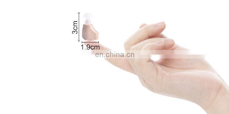 Professional invisible mini hearing aid receiver amplifier