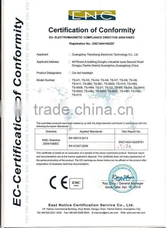 Canbus Easy Install AC/12V 30W led lamp LED Headlight Kit