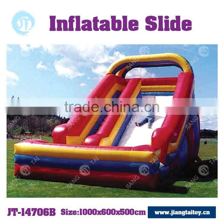 JT-14104B park giant inflatable slide bounce for sale