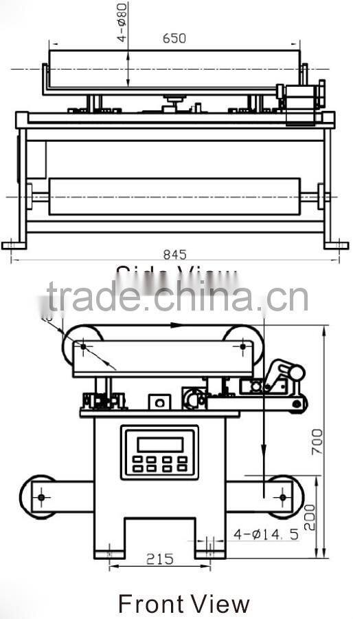 High Performance All-In-One Edge Position Control System for Textile Machine