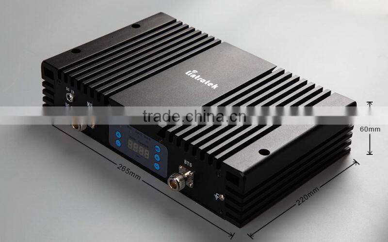 lintratek 2G 3G UMTS GSM+DCS+WCDMA tri-band Cellular signal repeater indoor