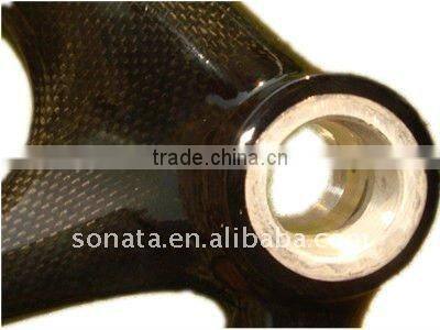 MTB carbon fiber bike frame 3k finish