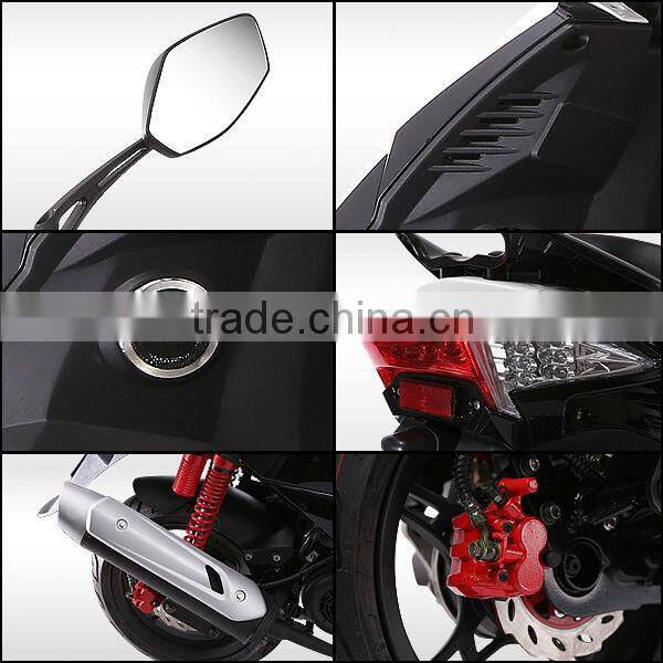 A9--2016 ZNEN popular gas scooter 125CC with EEC EPA DOT Self-development and patent products LED light cheap 125CC scooter
