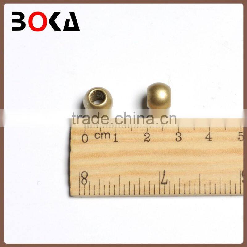 http:// latest design golden round with hole alloy beads // garment beads accessories //