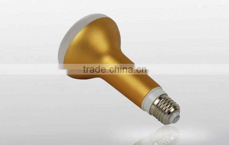 2014 new products on market art deco table bulb lamp 7W gold color E27/E26 replacement bulbs led par light