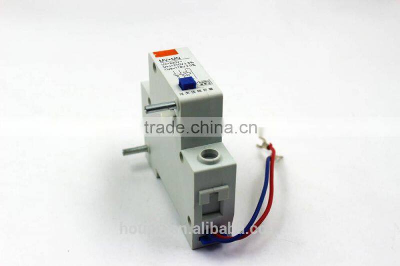 MV+MN automatic reset remote circuit breaker auxiliary switch