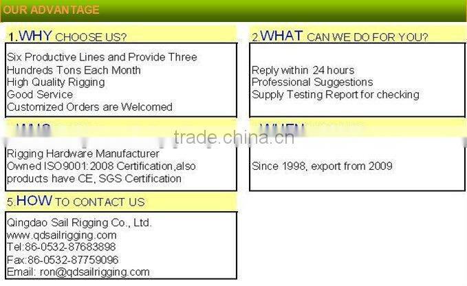 High Quality Electro-galvanized H-330 Clevis Grab Hook