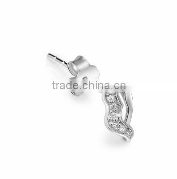 China import earring jewelry wholesale new design jewelry in silver