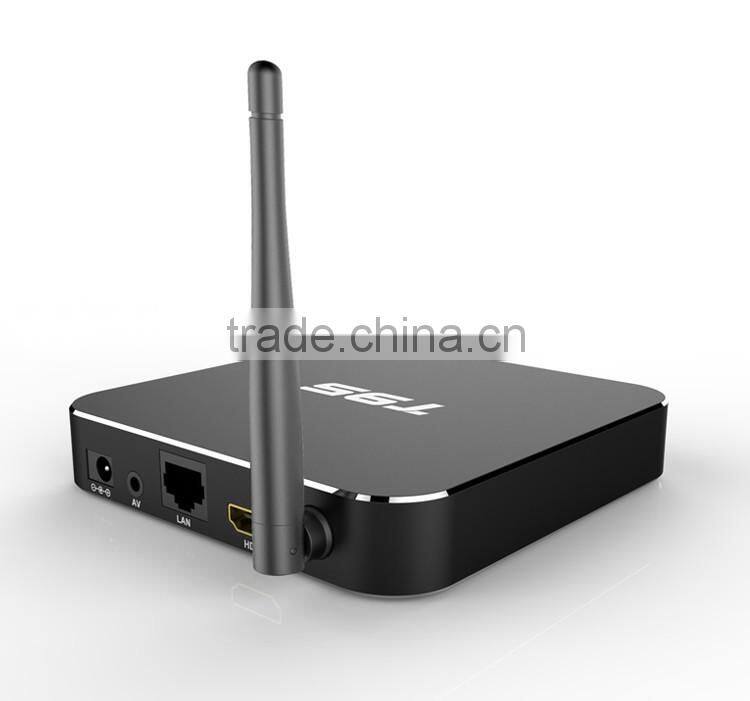 T95 Amlogic S905 4k M8 Android TV Box , Quad core TV Android Box with Android 5.1 OS, Kodi16.0 install Free Movies TV Box