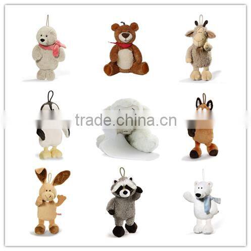 Customized High Quality Animal Pattern Plush Hot Water Bottle Cover