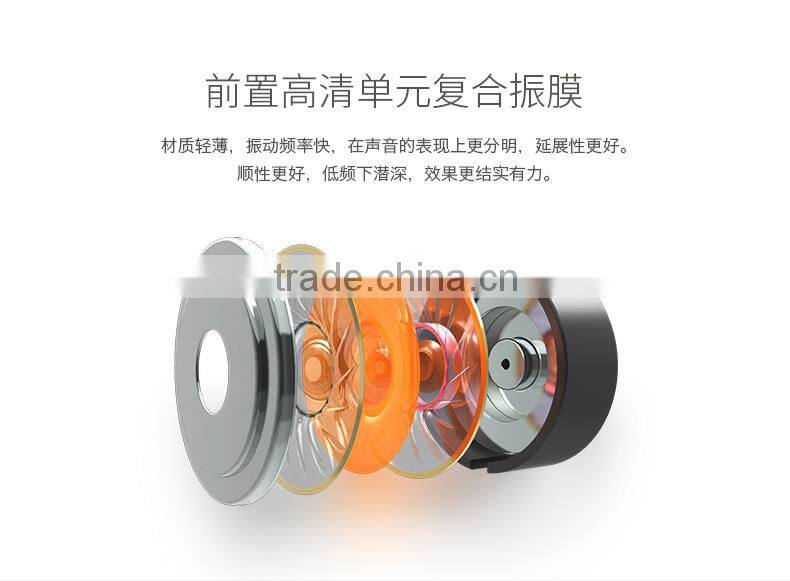 Original ROCK Mula Stereo Earphone in-ear Headphone Handsfree with Mic For SAMSUNG For iPhone Universal Earbud MT-4381