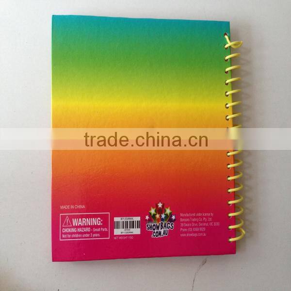 2015 hot popular high quality colorful journal notebook