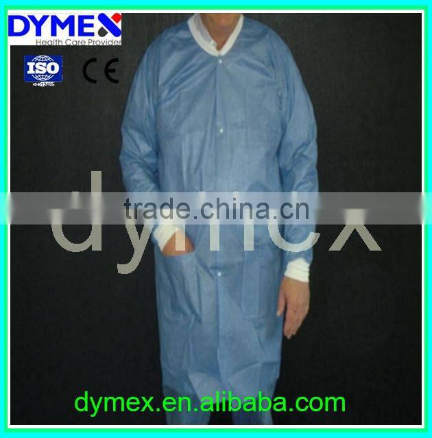 Disposable 3 Layer Disposable Lab Coats