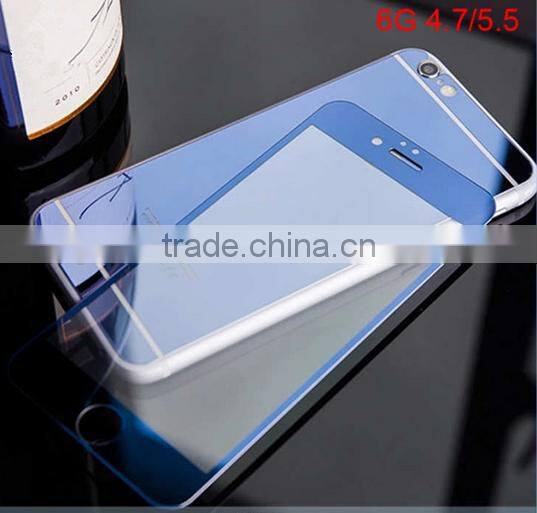 colorful 0.33mm 2.5D titanium alloy tempered glass for iphone 6s/6s plus screen protector