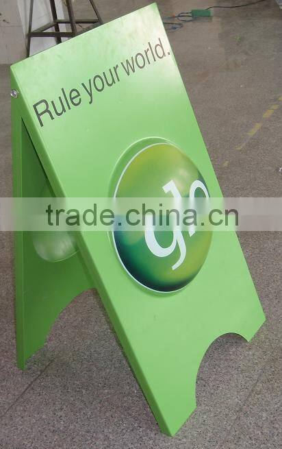 manufacturer ABS thermoforming plastic advertising display stand for promotion