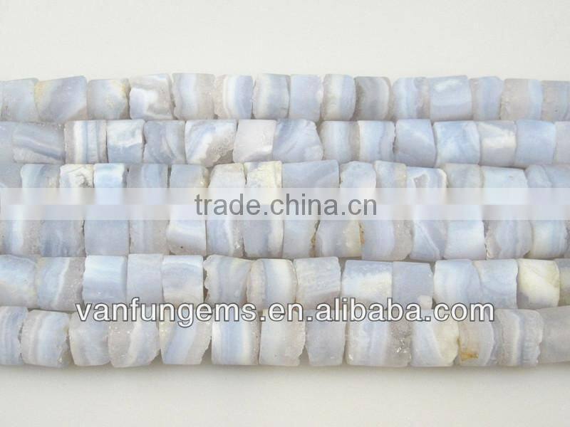 AB Grade Chalcedony Beads