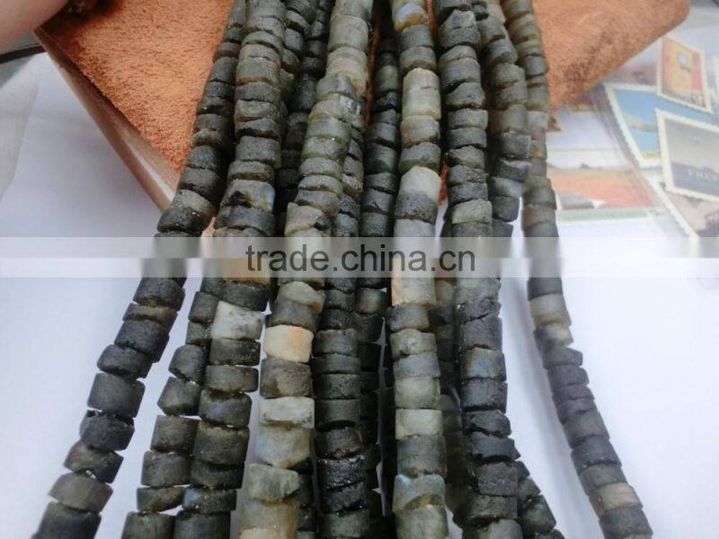 We have A,AA,AAA and Natural labradorite LongDrilled Rough Coin Beads , loose semi lapis rough coins