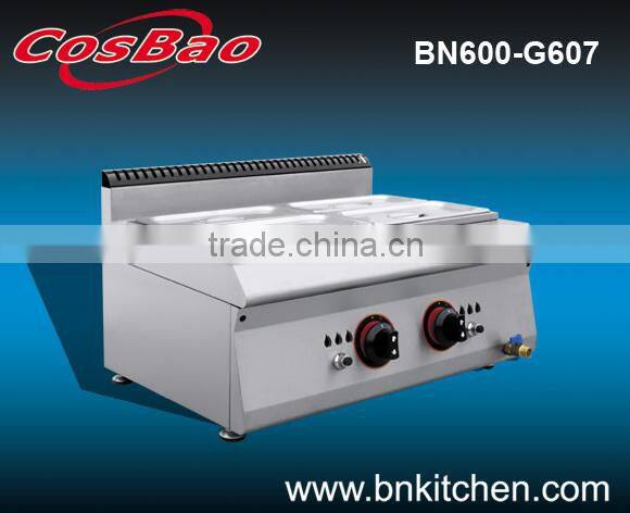 Vertical gas noodle cooker / pasta cooker