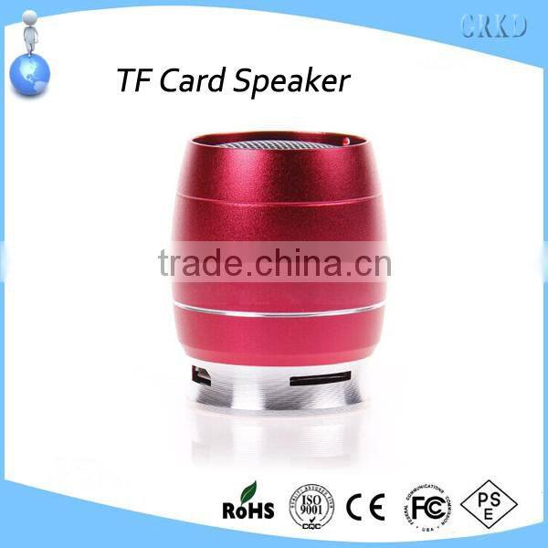 New promotional mini mp3 speaker with micro sd card support