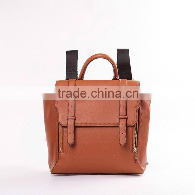 M663 england style fashion sturdy PU backpack for men women backpack bags wholesale