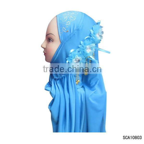 2014 latest design Alibaba website hot fix rehinestone scarf, coral scarf, silk flower design scarf