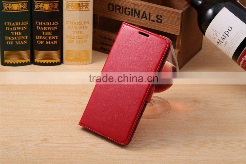 PU leather Wallet smartphone case for LG G pro 2 D802