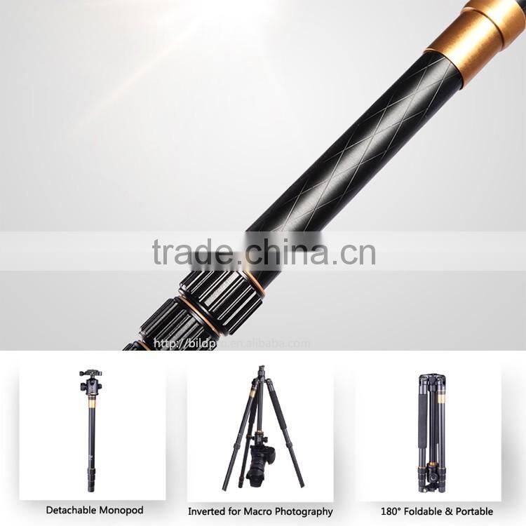 BILDPRO Best Seller DSLR Tripod Professional Aluminum Camera Tripod Studio Video Stand