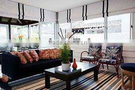 fabric roman blinds for home decoration