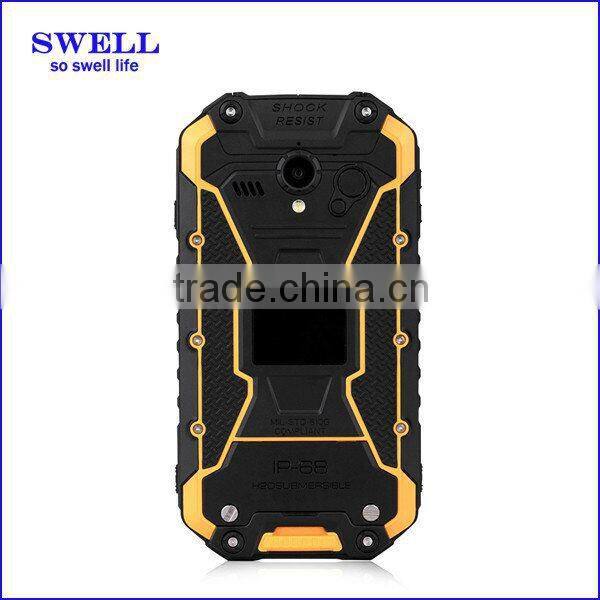 X8S rugged Defender handset MTK6582 Quad Core IP68 Walkie Talkie IPS Touch Screen NFC 5 inch touch screen cell phone