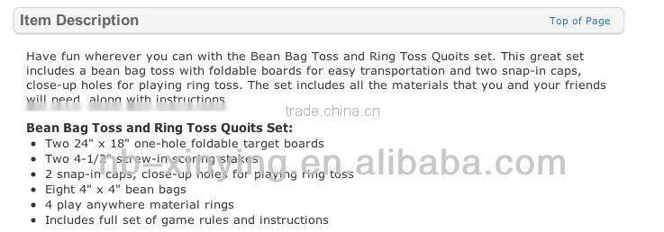 Hot selling Wooden Ring Toss Rings for kids