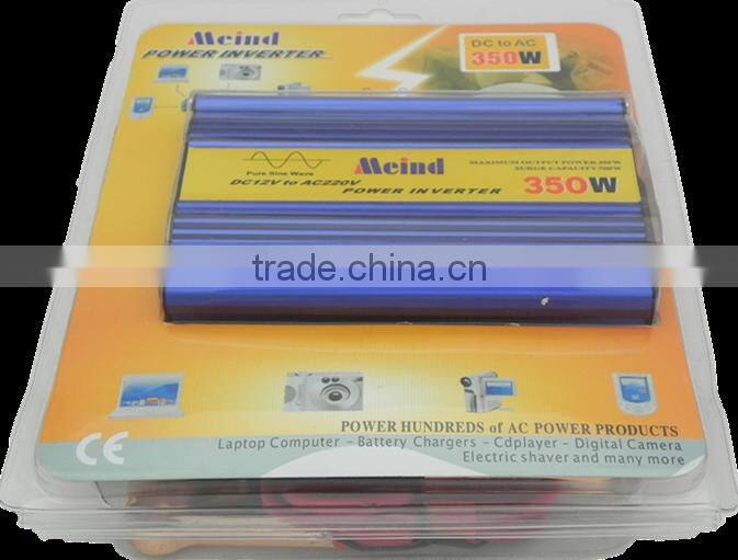 2016 Newest inverter dc ac 110V 220V Pure sine wave power inverter 350 Watt inverter true Car power converter