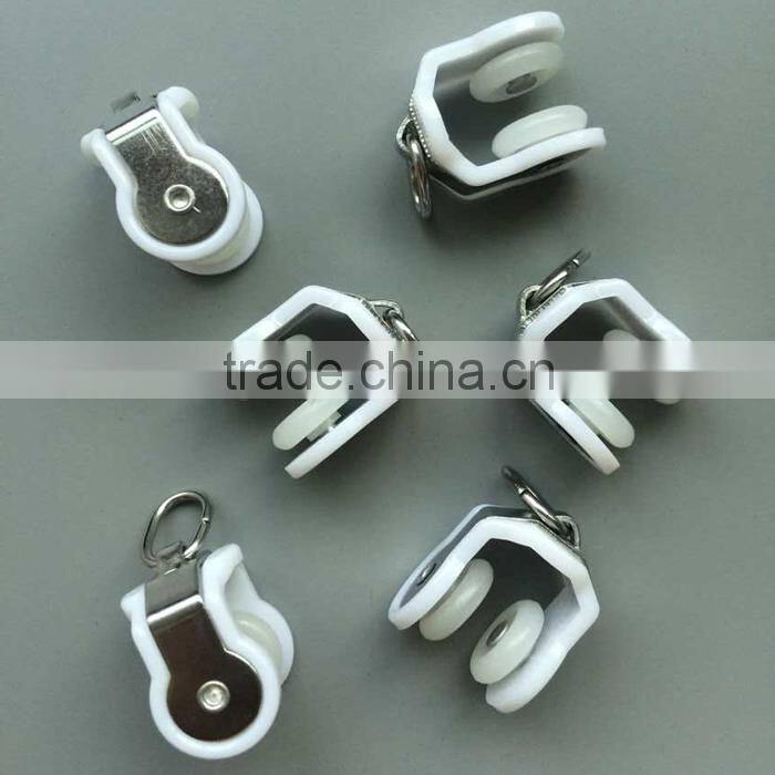 Heavy duty stainless steel curtain wheel