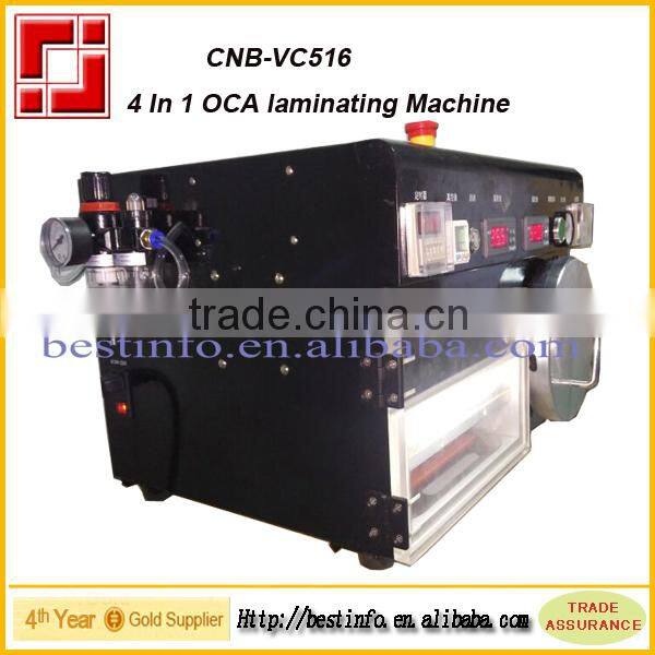 4 In 1 OCA vacuum laminating bonding lcd with glass lcd repair machine