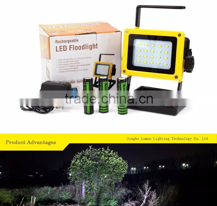 High Power Portable Strong Light Rechargeable Christmas Gift Emergency Floodlight