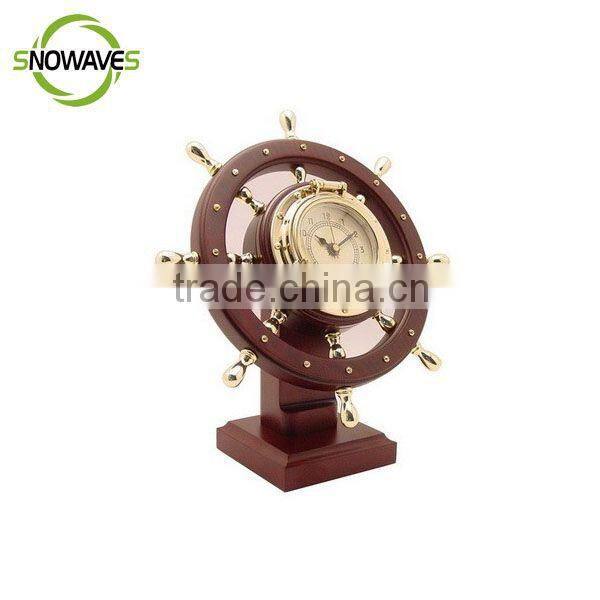 Ship decoration clock